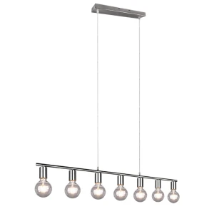 VANNES Nikiel mat 7xE27 Lampa wisząca RL R30187007