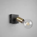 Kinkiet regulowany z włącznikiem VANNES Mosiądz mat E27 RL R80181708 | 4017807489040 noxbox lampynox www.lampynox.pl