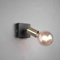 Kinkiet regulowany z włącznikiem VANNES Mosiądz mat E27 RL R80181708 | 4017807489040 noxbox lampynox www.lampynox.pl