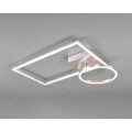 Lampa sufitowa regulowana VERSO Aluminium szczotkowane LED 24W ściemnialna 3000K RL R62182105 | 4017807488524 noxbox lampynox www.lampynox.pl