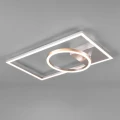 Lampa sufitowa regulowana VERSO Aluminium szczotkowane LED 24W ściemnialna 3000K RL R62182105 | 4017807488524 noxbox lampynox www.lampynox.pl