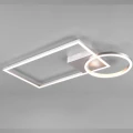 Lampa sufitowa regulowana VERSO Aluminium szczotkowane LED 24W ściemnialna 3000K RL R62182105 | 4017807488524 noxbox lampynox www.lampynox.pl