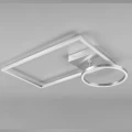Lampa sufitowa regulowana VERSO Aluminium szczotkowane LED 24W ściemnialna 3000K RL R62182105 | 4017807488524 noxbox lampynox www.lampynox.pl