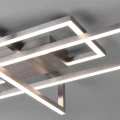 Lampa sufitowa SALINAS Nikiel mat LED 34W 3000K ściemnialna Trio 620310307 | 4017807487862 noxbox lampynox www.lampynox.pl