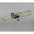 SALINAS Mosiądz mat LED 34W 3000K ściemnialna Lampa sufitowa Trio 620310308 | 4017807487893 noxbox lampynox www.lampynox.pl