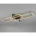 SALINAS Mosiądz mat LED 34W 3000K ściemnialna Lampa sufitowa Trio 620310308 | 4017807487893 noxbox lampynox www.lampynox.pl