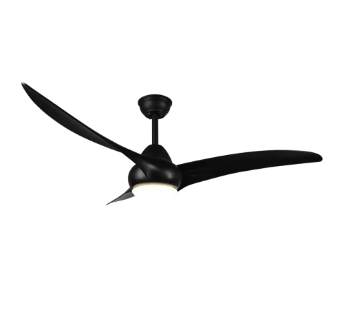 Lampa wisząca ściemnialna z wentylatorem ALESUND czarny mat LED DIM 20W 2700+4000+6000K Pilot RL R67142132 | 4017807529616 noxbox lampynox www.lampynox.pl