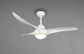 Lampa wisząca ściemnialna z wentylatorem ALESUND biały mat LED DIM 20W 2700+4000+6000K Pilot RL R67142131 | 4017807529609 noxbox lampynox www.lampynox.pl
