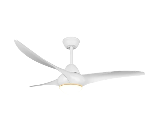Lampa wisząca ściemnialna z wentylatorem ALESUND biały mat LED DIM 20W 2700+4000+6000K Pilot RL R67142131 | 4017807529609 noxbox lampynox www.lampynox.pl