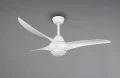 Lampa wisząca ściemnialna z wentylatorem ALESUND biały mat LED DIM 20W 2700+4000+6000K Pilot RL R67142131 | 4017807529609 noxbox lampynox www.lampynox.pl