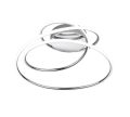 Lampa sufitowa ściemnialna BOLOGNA chrom LED 3 step dim 36W 4000K RL R67051106 | 4017807525625 noxbox lampynox www.lampynox.pl