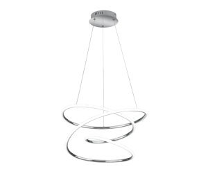 BOLOGNA chrom LED 3 step dim 36W 4000K Lampa wisząca ściemnialna