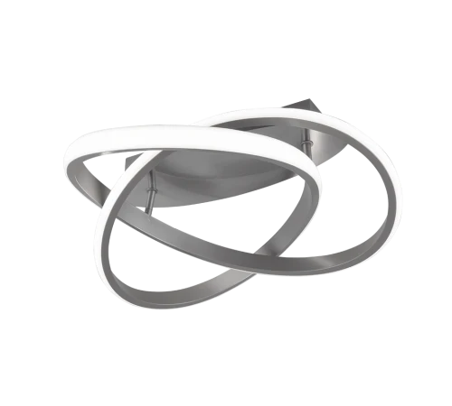 Lampa sufitowa ściemnialna COURSE nikiel mat LED 3 step dim 18W 4000K RL R62051407 | 4017807521481 noxbox lampynox www.lampynox.pl