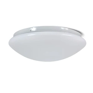 Plafon LED Celina 12W 800lm IP44 3000K z mikrofalowym czujnikiem ruchu i zmierzchu Polux 305039
