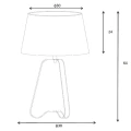 Lampka stołowa wys. 64cm CAPUCINO LUCIDE 305768197  5411212302335 lampynox noxbox www.lampynox.pl 5.jpg