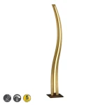 SALERNO złota  LED 3 step dim 31W 3000K Lampa podłogowa ściemnialna