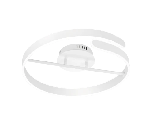 Lampa sufitowa ściemnialna PARMA biały mat Ø 50cm LED 3 step dim 37W 4000K RL R67071131 | 4017807525687 noxbox lampynox www.lampynox.pl