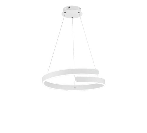 Lampa wisząca ściemnialna PARMA biały mat Ø 50cm LED 3 step dim 37W 4000K RL R37071131 | 4017807525724 noxbox lampynox www.lampynox.pl
