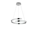 Lampa wisząca ściemnialna PARMA chrom Ø 50cm LED 3 step dim 37W 4000K RL R37071106 | 4017807525700 noxbox lampynox www.lampynox.pl