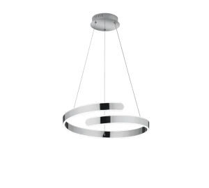 PARMA chrom Ø 50cm LED 3 step dim 37W 4000K Lampa wisząca ściemnialna