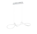 Lampa wisząca ściemnialna PERUGIA biały mat LED 3 step dim 37W 4000K RL R37091131 | 4017807525847 noxbox lampynox www.lampynox.pl