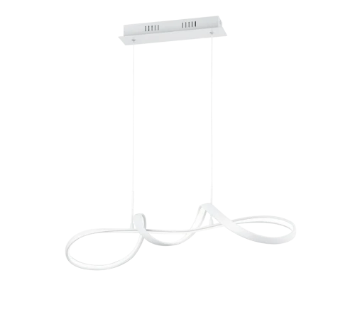 Lampa wisząca ściemnialna PERUGIA biały mat LED 3 step dim 37W 4000K RL R37091131 | 4017807525847 noxbox lampynox www.lampynox.pl