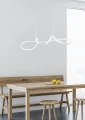 Lampa wisząca ściemnialna PERUGIA biały mat LED 3 step dim 37W 4000K RL R37091131 | 4017807525847 noxbox lampynox www.lampynox.pl