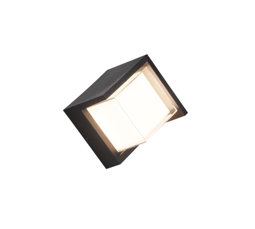 Kinkiet zewnętrzny PUNO czarny mat LED 8W 3000K IP54 RL R27026132 | 4017807529357 noxbox lampynox www.lampynox.pl