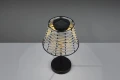 Zewnętrzna lampka stołowa ROCA czarny mat LED 1W IP44 bateria solarna, czujnik zmierzchu RL R55356132 | 4017807529449 noxbox lampynox www.lampynox.pl