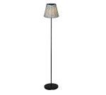 ROCA czarny mat LED 0,15W IP44 bateria solarna, czujnik zmierzchu Zewnętrzna lampa stojąca
