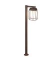 Lampa ogrodowa stojąca TUELA miedź wys. 1m. E27 IP44 Trio 410860124 | 4017807529548 noxbox lampynox www.lampynox.pl