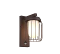 Kinkiet zewnętrzny TUELA miedź E27 IP44 Czujnik ruchu i zmierzchu Trio 210869124 | 4017807529678 noxbox lampynox www.lampynox.pl