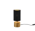 Lampka stołowa WOODY Czarna / Drewno E14 RL R50171980 | 4017807523768 noxbox lampynox www.lampynox.pl