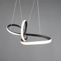 Lampa wiszaca SANSA Czarny mat LED 28W ściemnialna 3000K RL R32751132 | 4017807488708 noxbox lampynox www.lampynox.pl