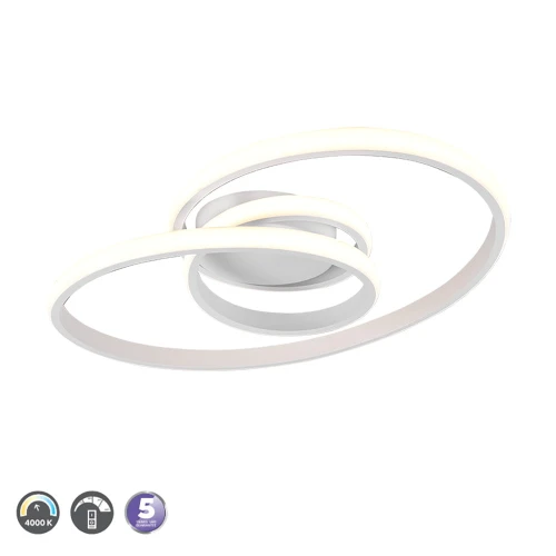 Lampa sufitowa SANSA Biały mat LED 18W ściemnialna 4000K RL R62751131 | 4017807488661 noxbox lampynox www.lampynox.pl