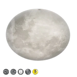 LUNAR LED 40W 3000K ściemnialna  Lampa sufitowa z pilotem