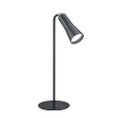 Lampka stołowa z klipsem MAXI czarny mat LED 4 step dim 2W 3000K ściemnialna RL R52121132 | 4017807526349 noxbox lampynox www.lampynox.pl