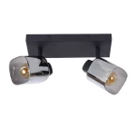 ALION Czarny 2xE14 Spot