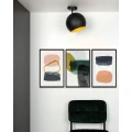 Lampa sufitowa BINK Czarny śr.25cm Regulowany E27 Lucide 45150/01/30 | 5411212451866 noxbox lampynox www.lampynox.pl
