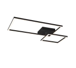 PADELLA czarny mat LED 3 step dim 25W 4000K ściemnialna Lampa sufitowa ( 1 szt. dostępna od ręki. Wysyłka 24 h. )