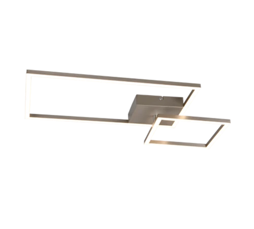 Lampa sufitowa PADELLA nikiel mat LED 3 step dim 25W 4000K ściemnialna RL R62642407 | 4017807521818 noxbox lampynox www.lampynox.pl