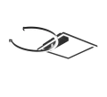 Lampa sufitowa PIVOT czarny mat LED 3 step dim 23,5W 4000K ściemnialna RL R62162432 | 4017807521665 noxbox lampynox www.lampynox.pl