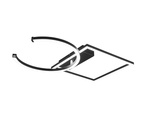 Lampa sufitowa PIVOT czarny mat LED 3 step dim 23,5W 4000K ściemnialna RL R62162432 | 4017807521665 noxbox lampynox www.lampynox.pl