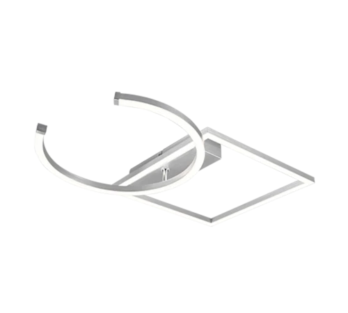 Lampa sufitowa PIVOT aluminium szczotkowane LED 3 step dim 23,5W 4000K ściemnialna RL R62162405 | 4017807521658 noxbox lampynox www.lampynox.pl