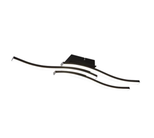 ROUTE czarny mat 3x5W 4000K Lampa sufitowa
