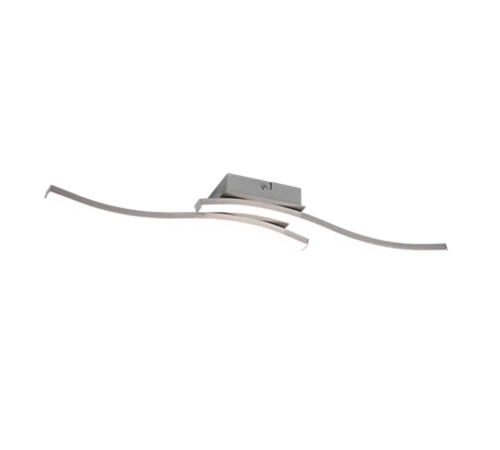 Lampa sufitowa ROUTE nikiel mat 2x5W 4000K RL R62472407 | 4017807521696 noxbox lampynox www.lampynox.pl