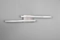 Lampa sufitowa ROUTE nikiel mat 2x5W 4000K RL R62472407 | 4017807521696 noxbox lampynox www.lampynox.pl