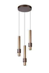 MARGARY kawa Ø 28cm LED DIM 3x4,3W 2700K CRI>90 Lampa wisząca ściemnialna
