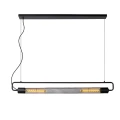 Lampa wisząca CALIXT Czarny 2xE27 Lucide 05433/02/30 | 5411212051479 noxbox lampynox www.lampynox.pl