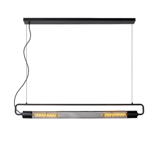 CALIXT Czarny 2xE27 Lampa wisząca